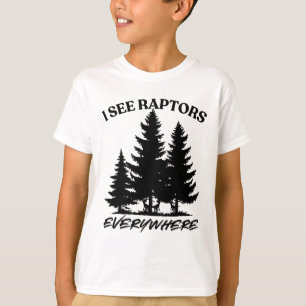 Camisa de Jogador de Sobrevivência Vejo Raptores e