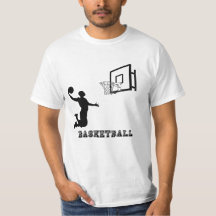 Camisa de jogar basquete - Basquete para T-Shirts