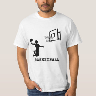 Camisa de jogar basquete - Basquete para T-Shirts