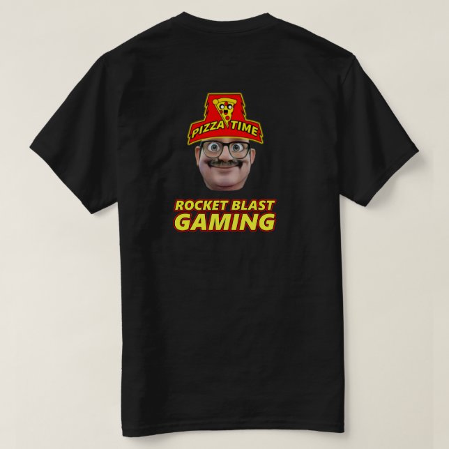 Camisa de Jogos de Explosão de Foguete (Verso do Design)