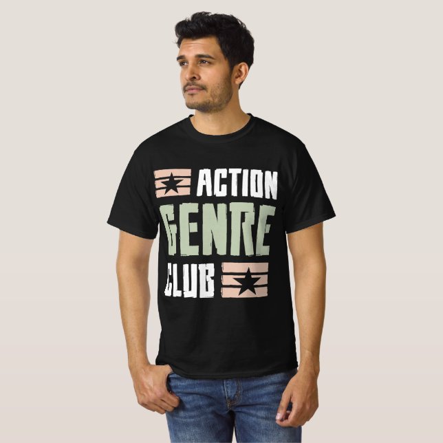Camisa de jogos do Action Genre Club (Frente Completa)