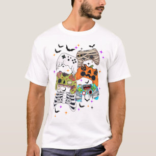 Camisa de jogos do Halloween com controlador Spook