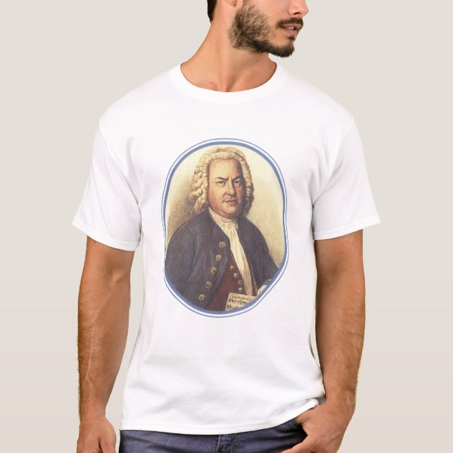 Camisa de Johann Sebastian Bach (Frente)