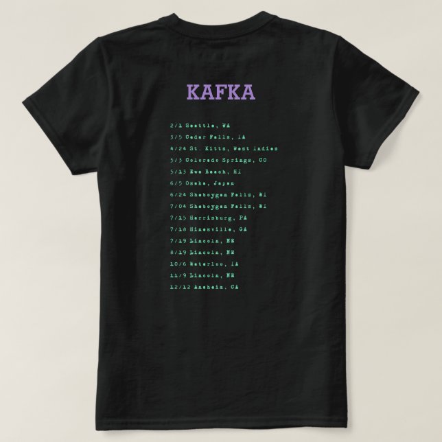 Camisa de Kafka (Verso do Design)