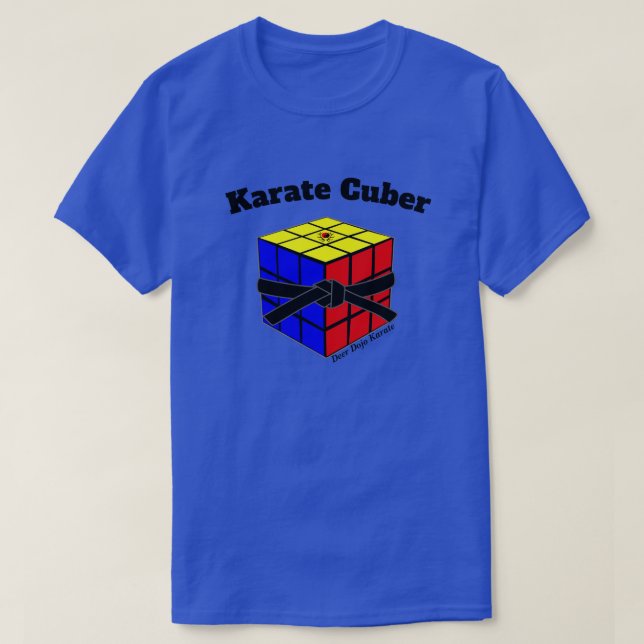 Camisa de Karate Cubers (Frente do Design)