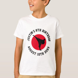 Camisa de karatê infantil para artes marciais Aniv