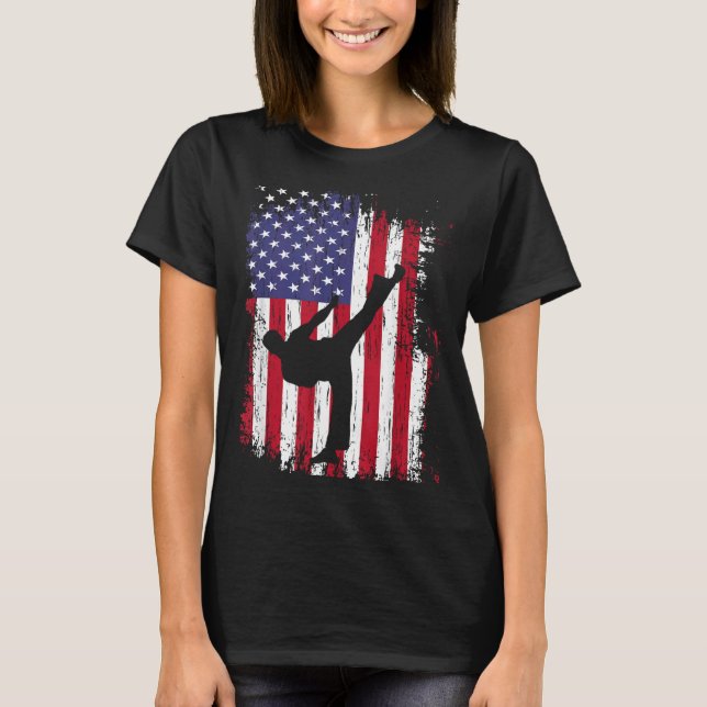 Camisa de Karate - Taekwondo Engraçado (Frente)