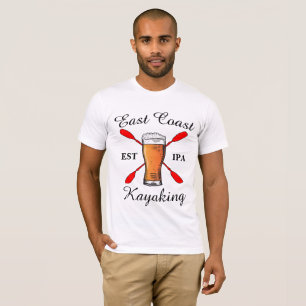 Camisa de Kayaking da Costa Leste e camisa IPA