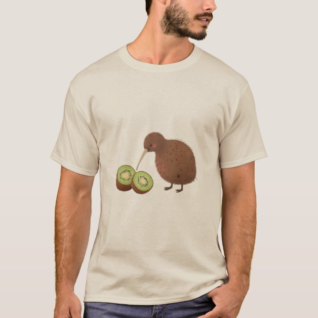 Camisa De Kiwi, Camisa De Kiwi Cuta, Ave Lover, An (Frente)