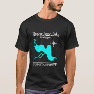 Camisa de Laca Longa do Alto Lago Michigan