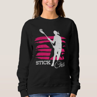 Camisa de Lacrosse Pintinho Stick Womens para Meni