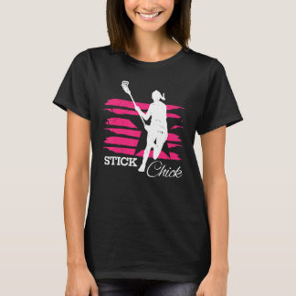 Camisa de Lacrosse Pintinho Stick Womens para Meni