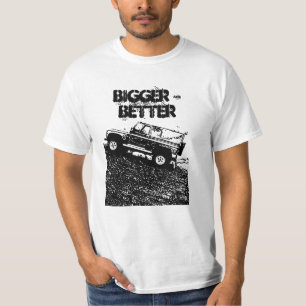 Camisa de land rover t, mais grande & melhor