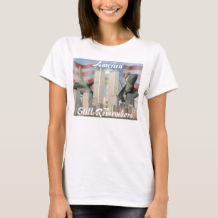 Camisa De Lembrança Das Torres Gêmeas 9/11