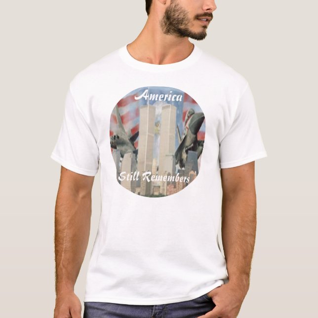 Camisa De Lembrança Das Torres Gêmeas 9/11 (Frente)