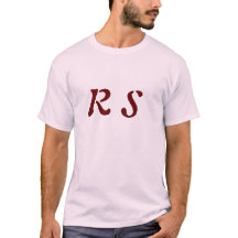 CAMISA DE LETRA R S PARA CASAIS