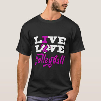Camisa De Leve Longa De Voleibol Viva Meninas Ador