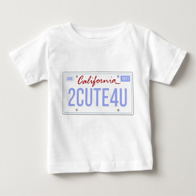 camisa de licença da Califórnia para nascer de men (Frente)