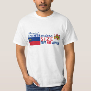 Camisa de Liechtenstein - escolha o estilo, cor
