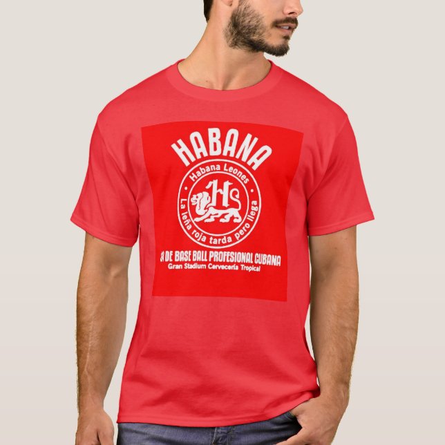 Camisa de Liga dos leões de Havana (Frente)
