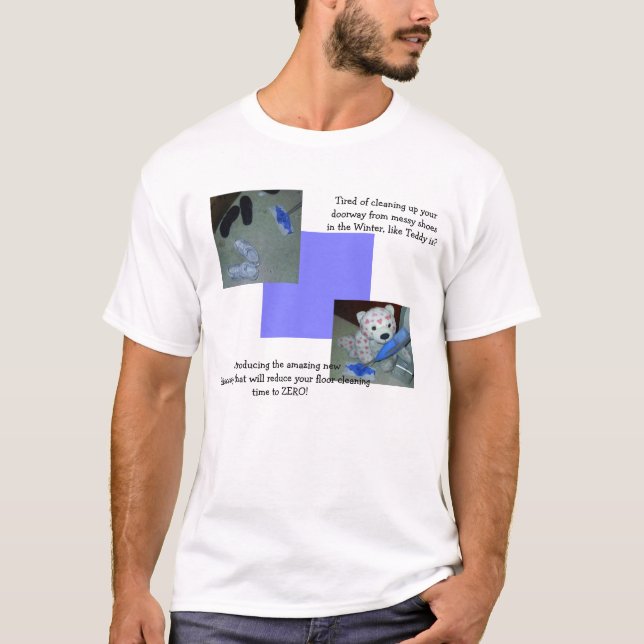 Camisa de limpeza do Urso Preguiçoso (Frente)