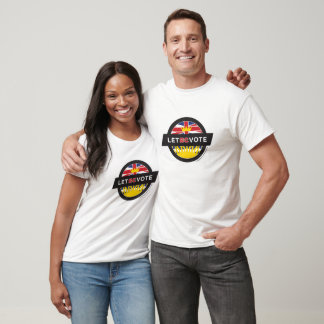 Camisa De Lingança Longa De Mens - Deixe A BBC Vot