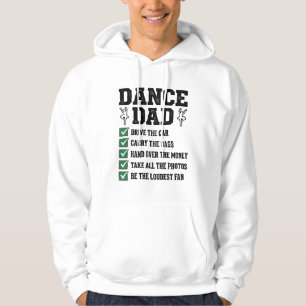 Camisa de Lista de Verificação de Dança Vintage do
