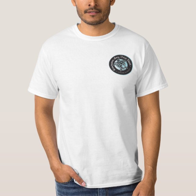 Camisa de logotipo do Dive Bay Hanauma (Frente)