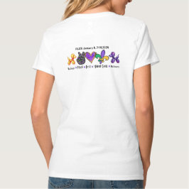 Camisa de logotipo feminino 2/Mardi Gras
