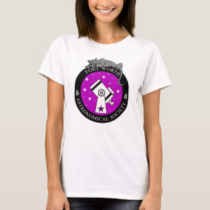 Camisa de logotipo grande oficial feminina branca