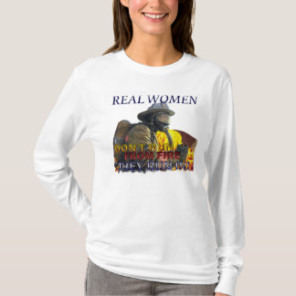 Camisa de Longsleeve do sapador-bombeiro das