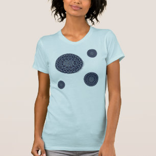 Camisa de Luz das Mulheres da Noite Celestial