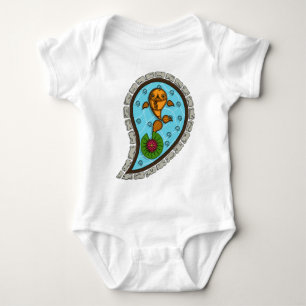 Camisa de luz de bebê e criança escalável