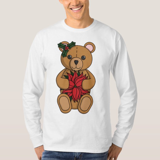 Camisa de luz do ursinho Gift Men (Frente)