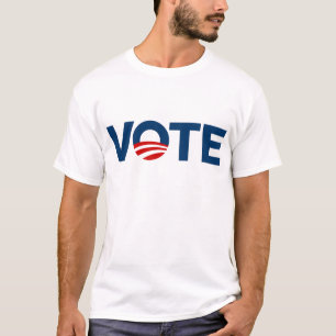 camisa de luz do voto de obama