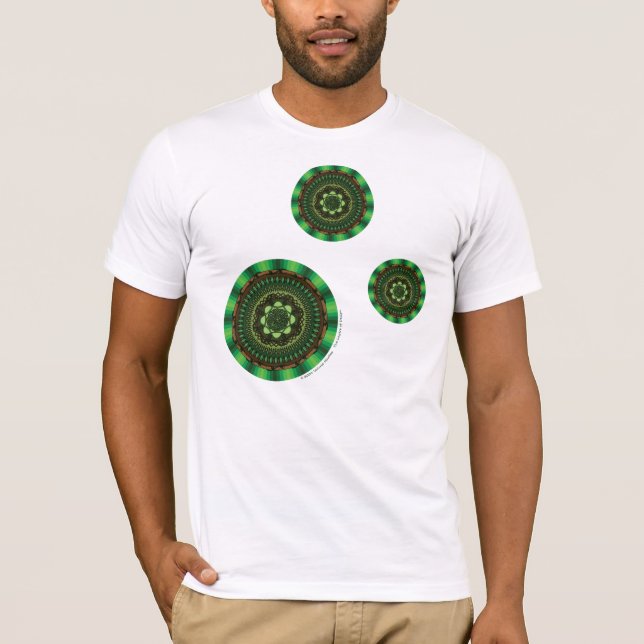 Camisa de luz dos Homens de Mandala (Frente)