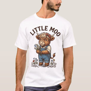 Camisa de macacão de bezerro das Terras Altas vint