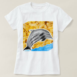 CAMISA DE MACARRÃO COM QUEIJO DE GOLFINHO