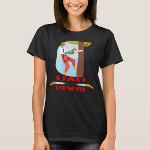 Camisa de Mãe Arborista que Sobe em Árvores Trab