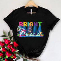 Camisa de mãe bonita, mãe brilhante, presente Dia
