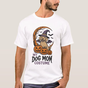 Camisa de Mãe de Cachorro de Halloween Fantasia de