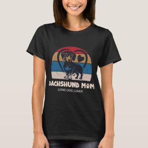 Camisa de Mãe de Dachshund - Amante de Cachorro Co
