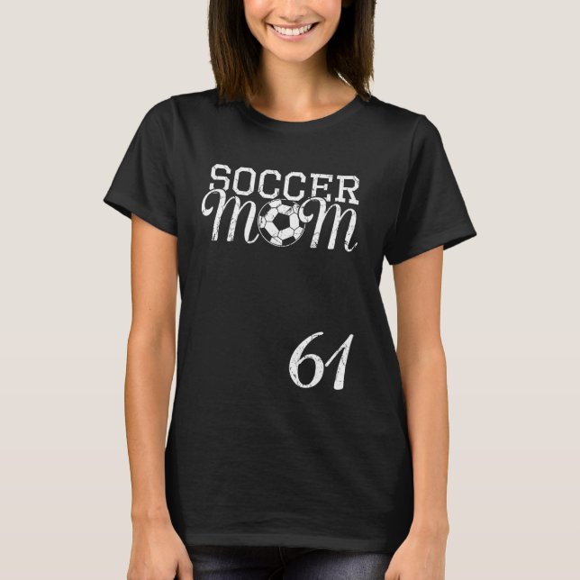 Camisa de Mãe de Futebol Americano Número 61 Jogad (Frente)