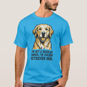 Camisa de Mãe de Golden Retriever Presente Diverti