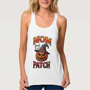 Camisa de Mãe de Halloween Abóbora Ossos Arte Vint