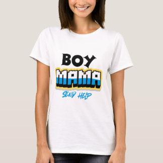 Camisa de mãe de menino engraçado