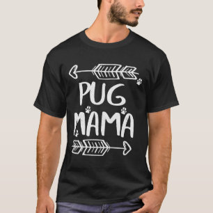 Camisa de Mãe Pug, Presente para Dona de Puggle e