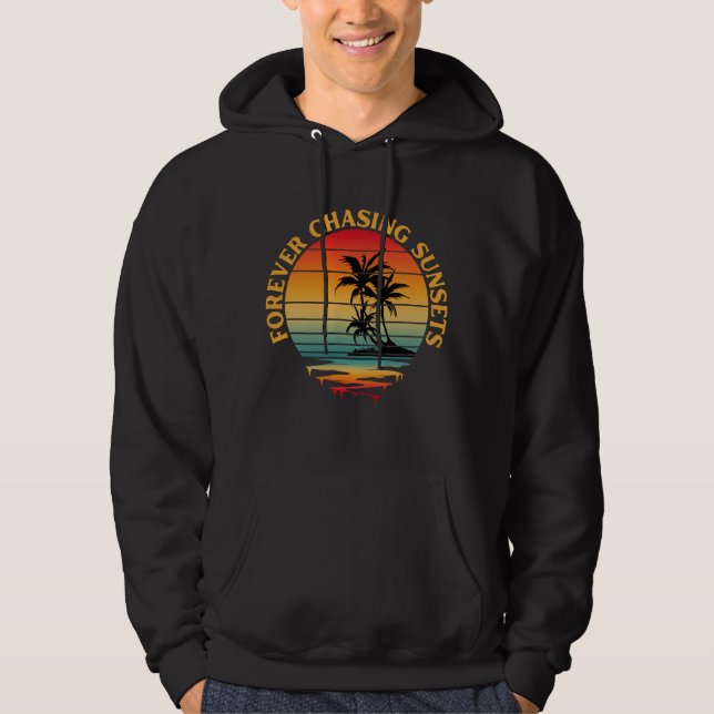 CAMISA DE MALHA FOREVER CHASING SUNSETS (Frente)