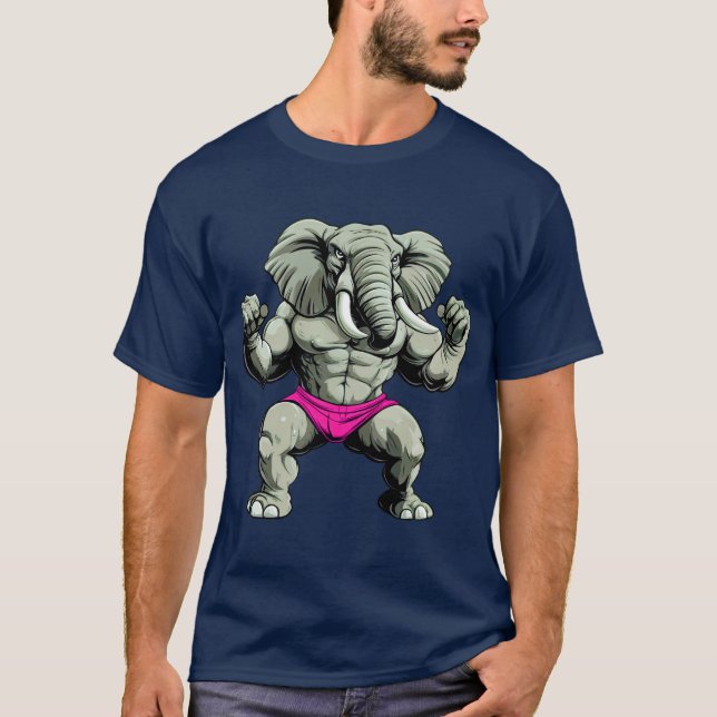 Camisa de Malhação elefante (Frente)