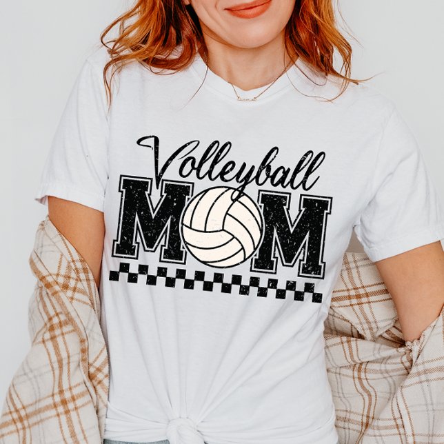 Camisa de mamãe de vôlei de dia de jogo (Criador carregado)